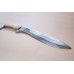 Kukri Style Damascus Knife